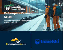 Travelski lance Travelski Night Express, un service de train de nuit Paris – Bourg-Saint-Maurice