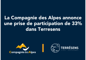 Participation de 33% dans Terresens