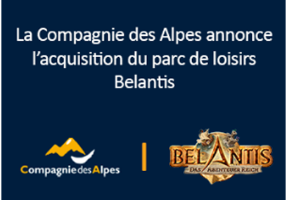 Acquisition de Belantis