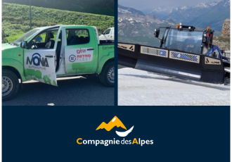 Commande de dameuses et véhicules éléctriques